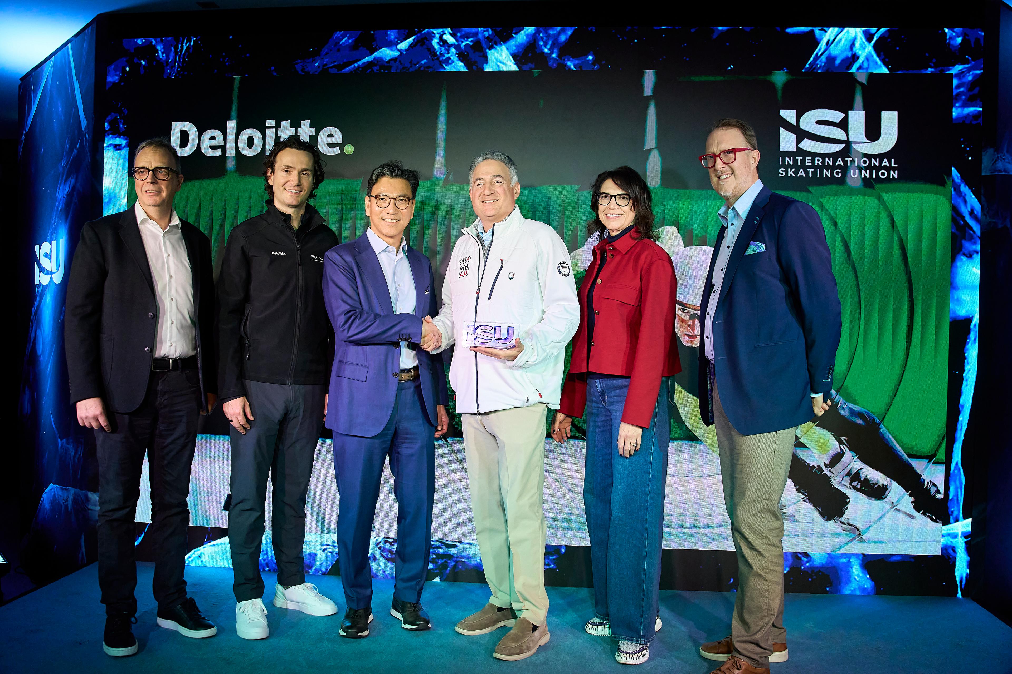 ISU and Deloitte announce strategic partnership to power skating’s transformation