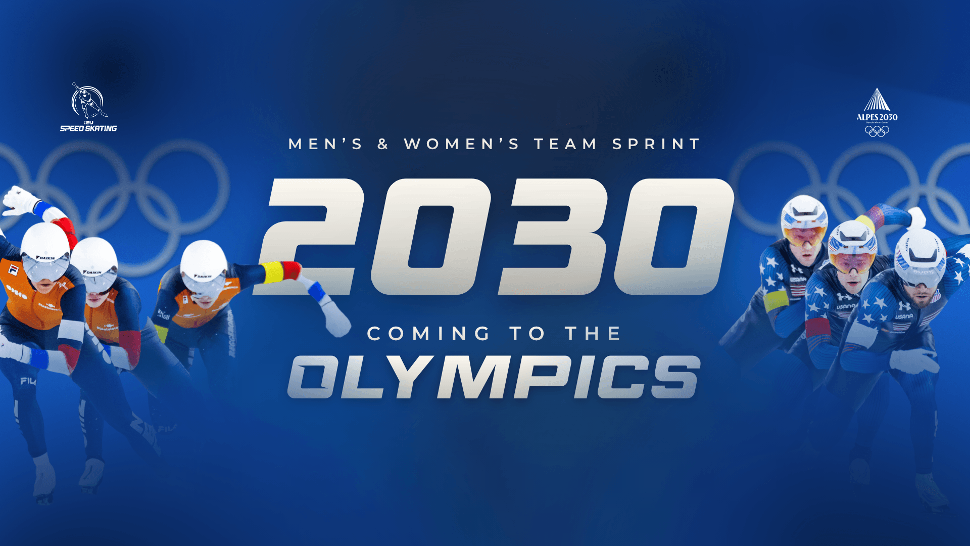A New Olympic Chapter for Speed Skating: Team Sprint to Debut at Alpes 2030